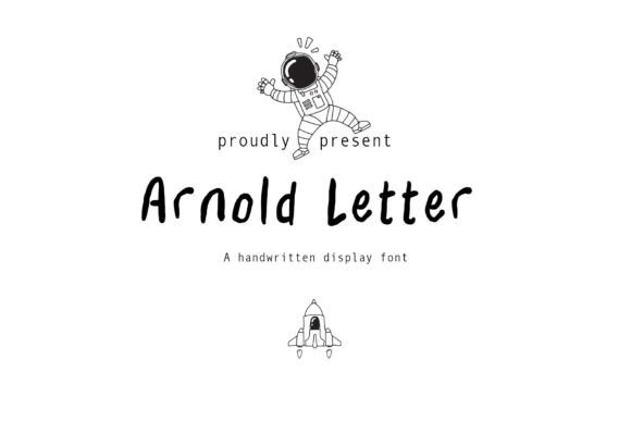 Arnold Letter: Capturing Childhood Joy in Handwritten Typography