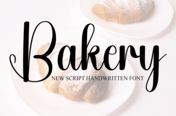 Bakery: A Sweet Handwritten Font for Modern Design