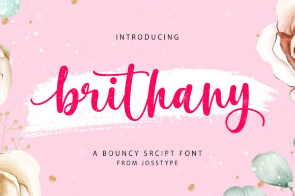 Brithany: The Handwritten Font Elevating Modern Design
