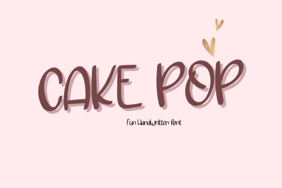 Cake Pop: The Friendly Handwritten Font for Elegant Design