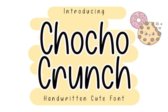 Chocho Crunch: The Handwritten Font That Elevates Design