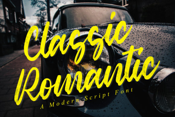 Classic Romantic Font: A Bold Choice for Modern Design