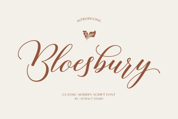 Discover Bloesbury: Elevate Your Design Projects with Handwritten Elegance