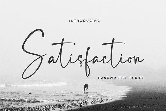 Elevate Your Visual Design with the Satisfaction Font