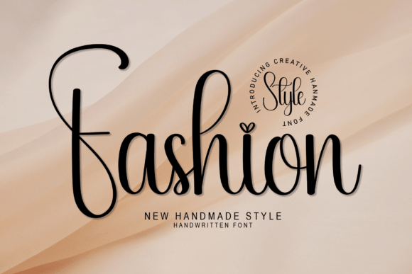 Fashion: The Handwritten Font for Modern Design
