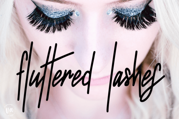 Fluttered Lashes: The Handwritten Monoline Font for Authentic Branding