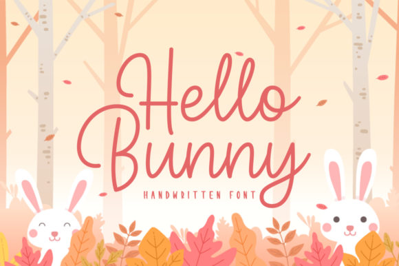 Hello Bunny: The Sweet Handwritten Font for Modern Design