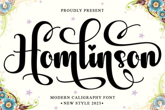 Homlinson: A Handwritten Font for Modern Design