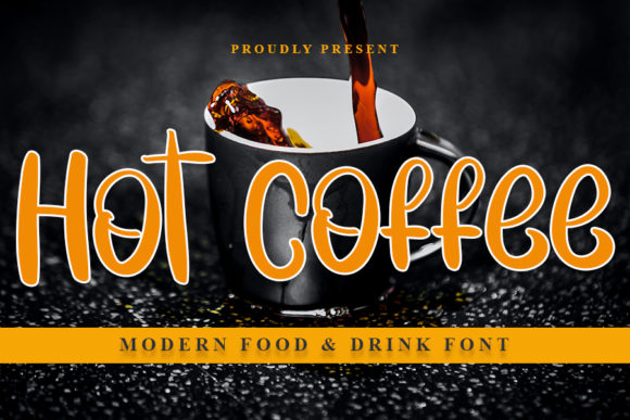 Hot Coffee: A Joyful Handwritten Font for Modern Design