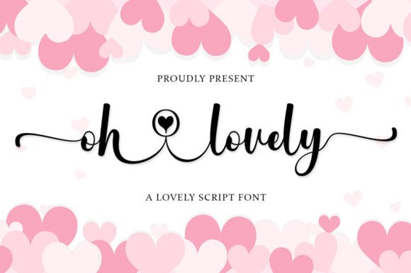 Oh Lovely: A Bouncy Script Font for Creative Projects