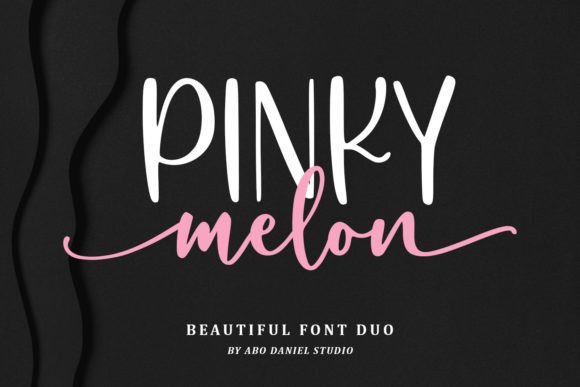 Pinky Melon: Elevating Design with Elegant Typography