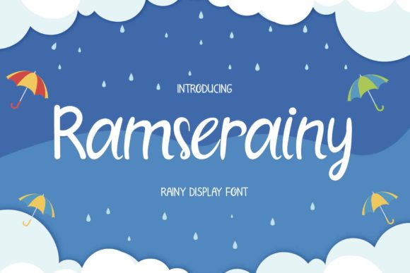 Ramserainy: A Handwritten Font for Modern Design