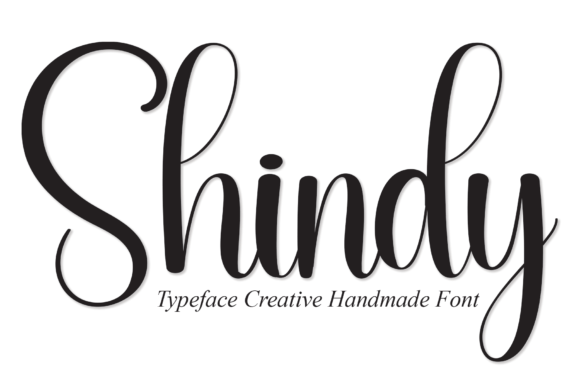 Shindy: A Fresh Handwritten Font for Modern Design