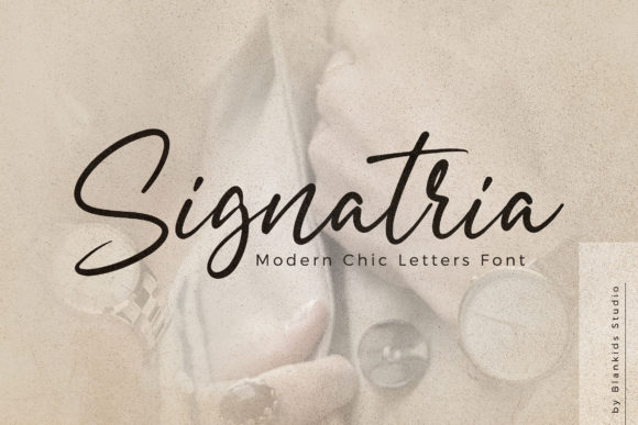 Signatria: The Handwritten Font for Modern Design