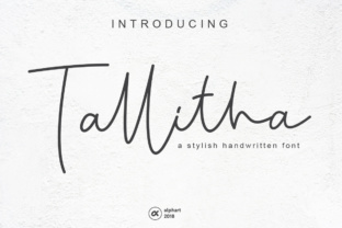 Tallitha: Elevating Modern Design with Handwritten Elegance