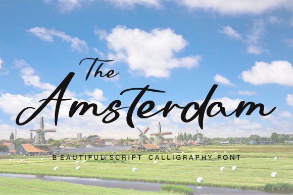 The Amsterdam: A Font for Effortless Elegance