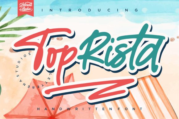 TopRista: The Handwritten Font for Modern, Relaxed Branding